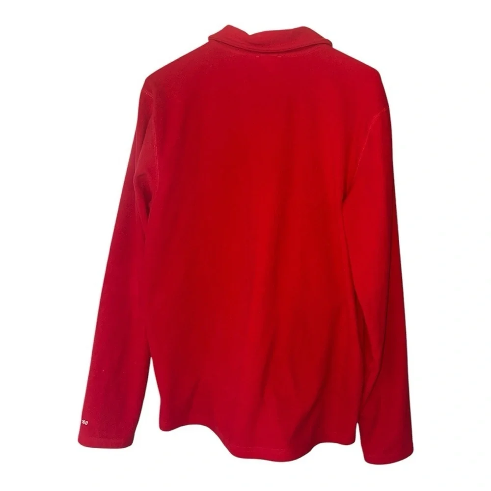 The North Face men’s red, full-zip fleece jacket size S/P